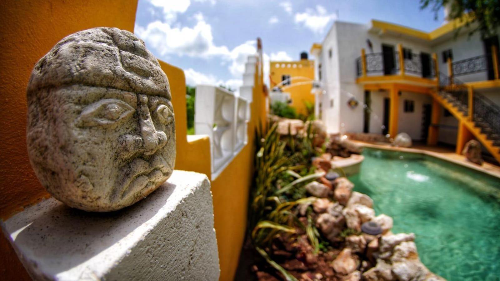 Bed and Breakfast Buenosdias Izamal Exterior foto