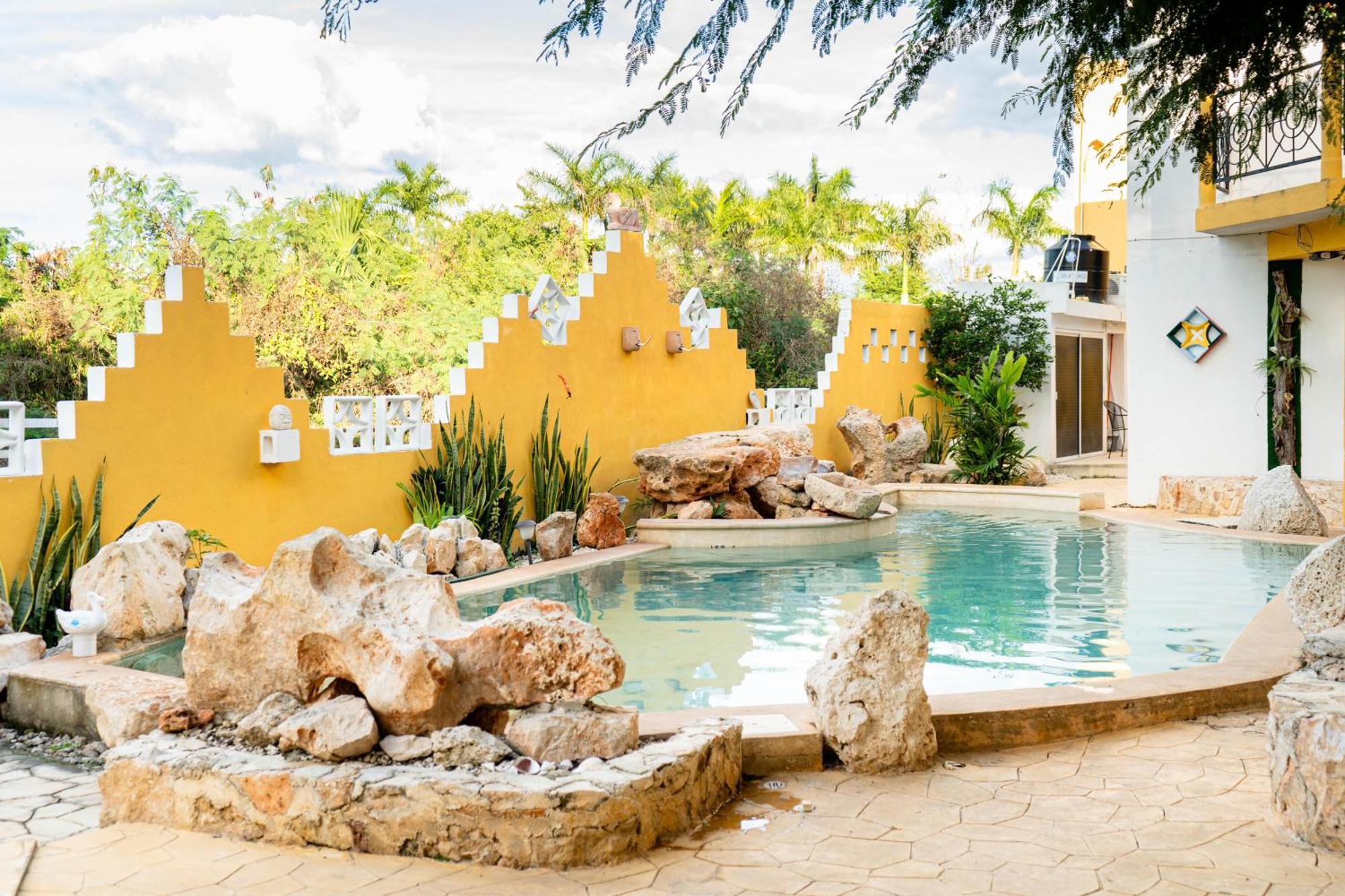 Bed and Breakfast Buenosdias Izamal Exterior foto
